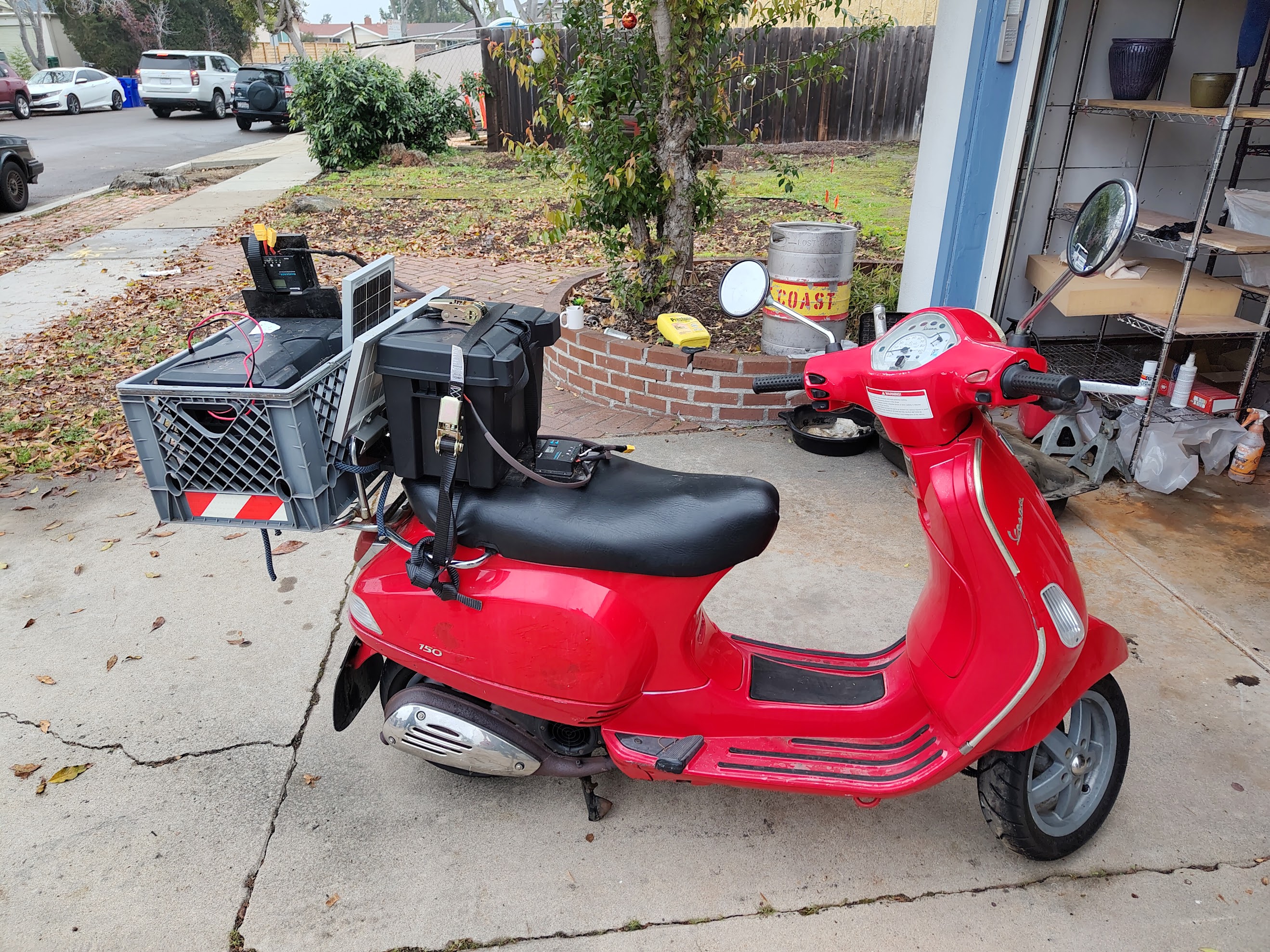 Vespa-powered anuran acoustics device deployment