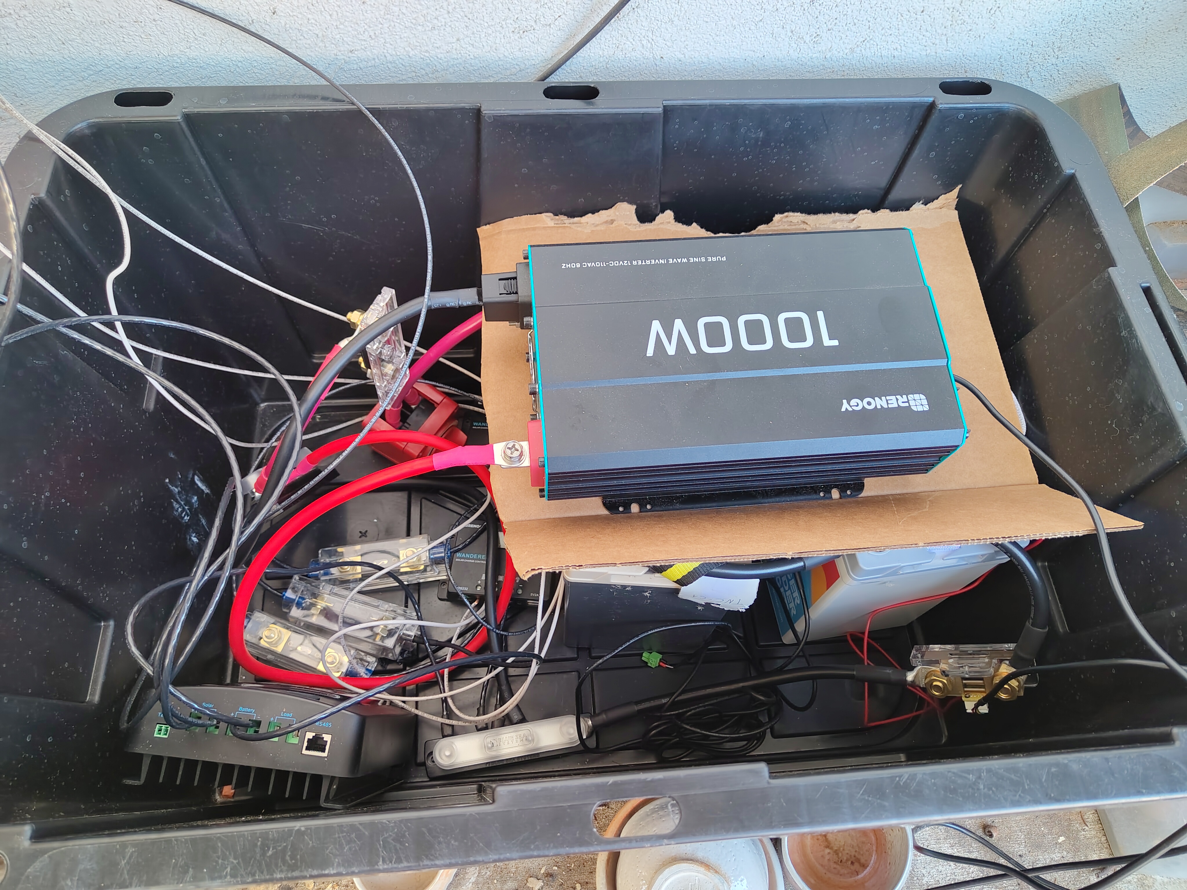 Solar install, step 1